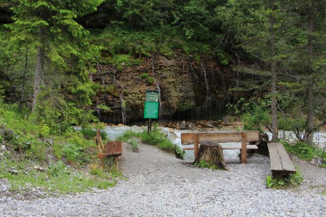 Rastplatz bei den Triefen