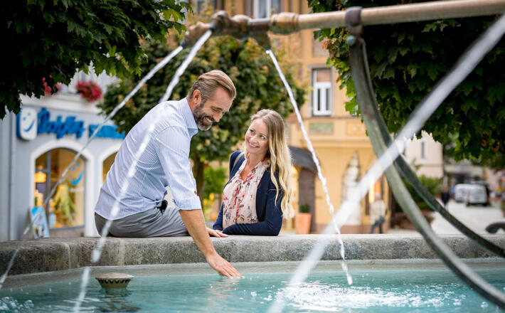 Ankunft am Vorderbrand