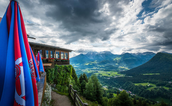 Das Almkreuz auf der Rossfeld-Alm