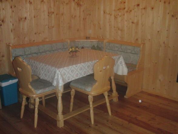 gem.Essecke in unserer Ferienwohnung