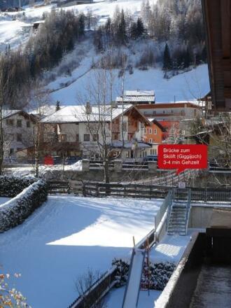 Brücke zum Schilift 3-4 Gehminuten zu Fuß