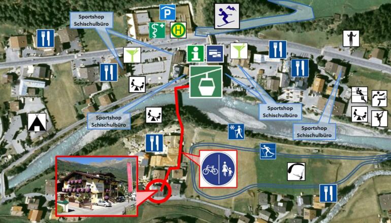 Ruhige und doch zentrale Lage