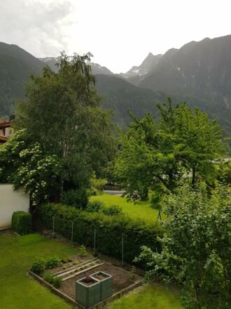 Aussicht vom Balkon