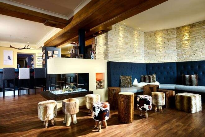 Bar im Hotel Alpenfriede