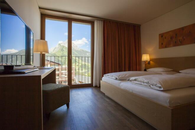 Zimmer mit Bergblick