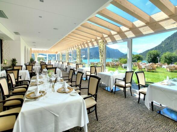 Laternd&#039;l Hof Essbereich/Wintergarten