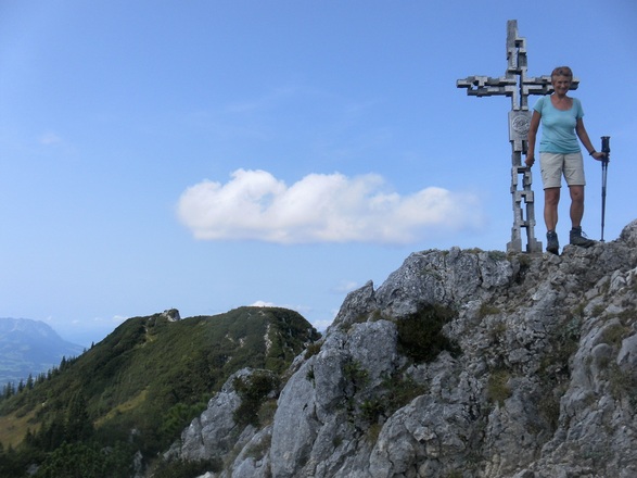 Hörndlwand Vorgipfel, dahinter Gurnwandkopf