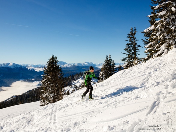die letzten Meter auf das Peitingköpfl