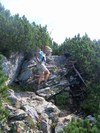 schrofige Latschengassen