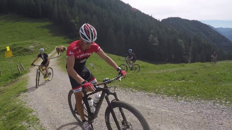 Ankunft Jochbergalm | Chiemgau King MTB | #RidetobeKini