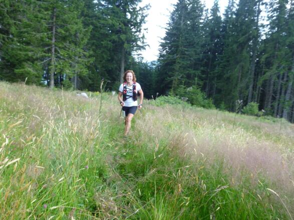 Kurz vor dem Zinnkopf - Chiemgauer100