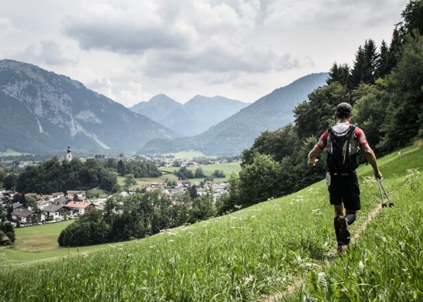 Westernberg mit Blick nach Ruhpolding