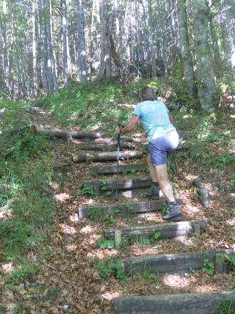 Anstieg zur Gräbenalm