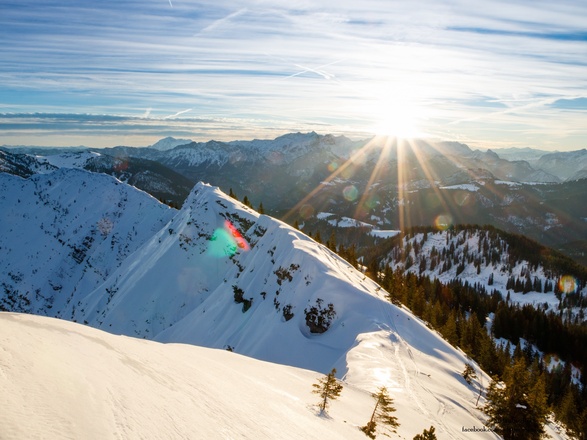 Sonnenaufgang am Dürrnbachhorn