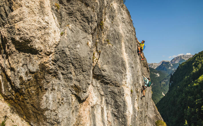 Grünstein Klettersteig