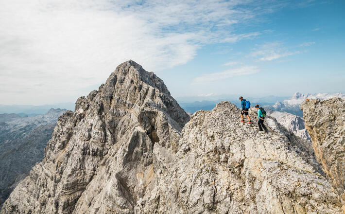 Watzmann Überschreitung mit Bergführer der Bergsteigerschule Watzmann