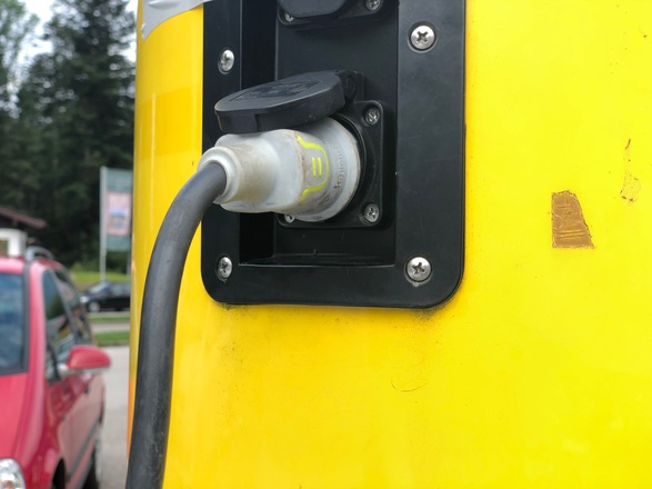 E-Ladestation am Parkplatz Königssee