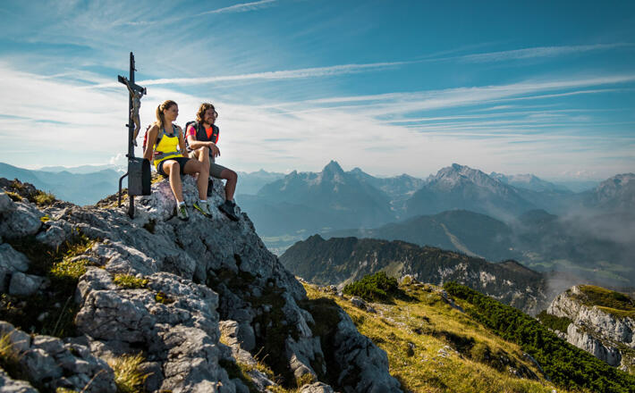 Gipfelrast am Untersberg