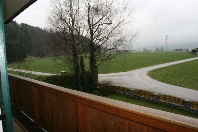 Balkon mit Rundumblick aufs weite Salzachtal