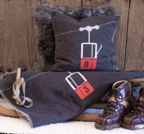 Kuscheldecken in allen Zimmern