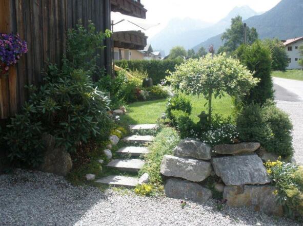 Eigener Eingang zu den Appartements