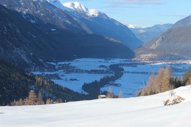 Aussicht Burgstein Winter