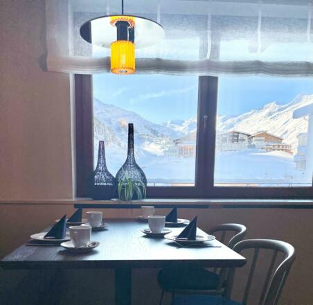 Ausblick Frühstückszimmer