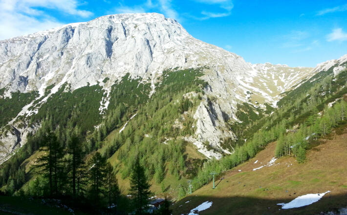 Frühlingsabend an der Mitterkaseralm