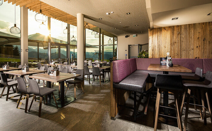 Restaurant Halbzeit in der Jennerbahn Mittelstation