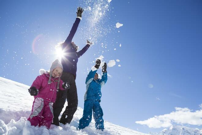 Schnee, Schnee, Schnee und viel, viel Sonne