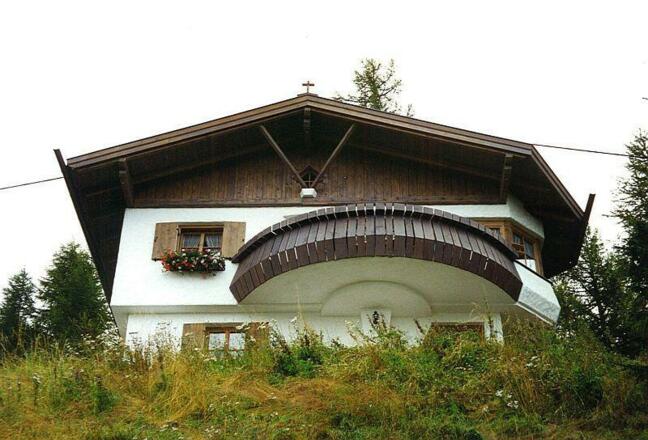 Hausansicht von unten