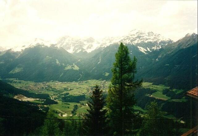 Blick nach Telfes, Fulpmes