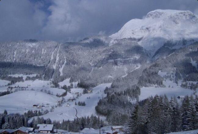 Verschneites Winterpanorama