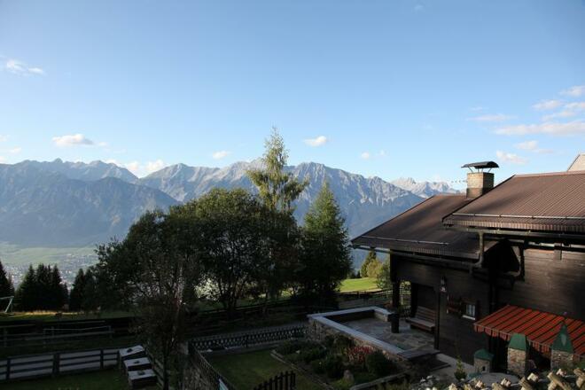 Aussicht vom Ferienhaus Stock