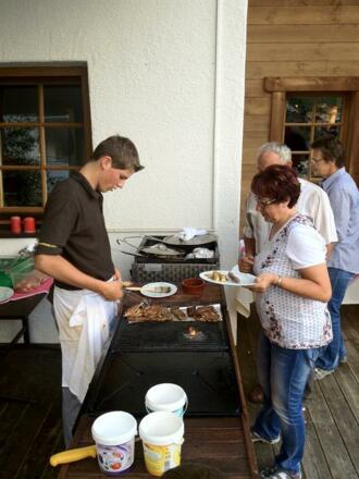unser wöchentlicher Grillabend