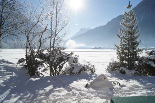 Aussicht vor dem Ferienhaus Florentine