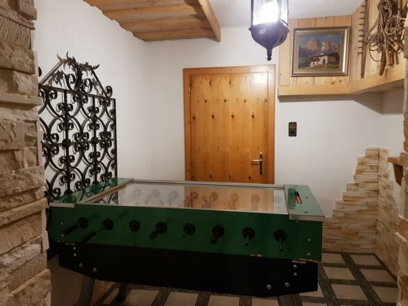 Spielraum/ Tischfussball