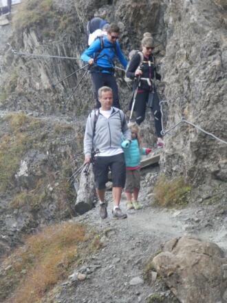 klettersteig in Östen