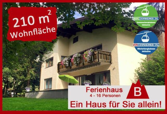 Ferienhaus Lindner B - ein Haus für Sie allein!