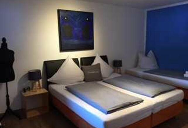 Schlafzimmer der Fewo ALPIN