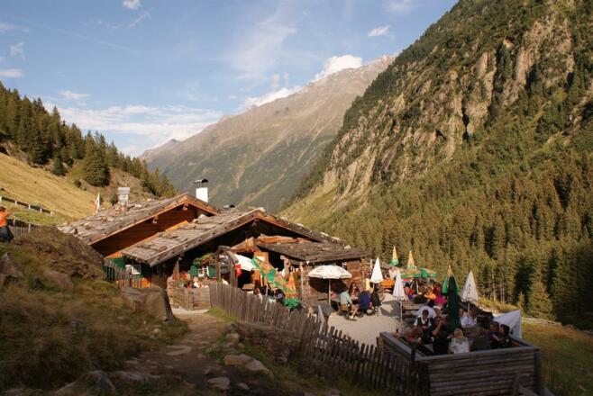 Grawa Alm im Spätherbst