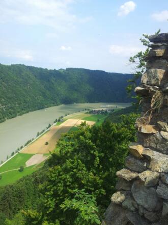Blick von Haichenbach auf Donauschlinge