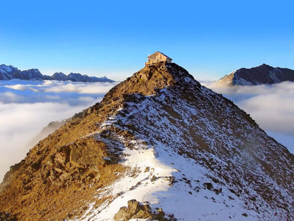 Schutzhaus des ÖTK am Brunnenkogel
