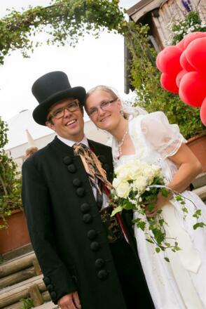 Hochzeit auf der Auenhütte - Nicole &amp; Flori