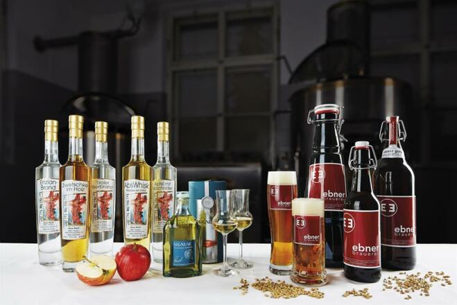 Hauseigene Schnaps und Bierbrauerei Gasthof Ebner
