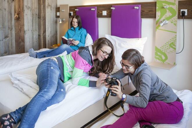 Gemütliches Beisammensein in unseren Design-Zimmer