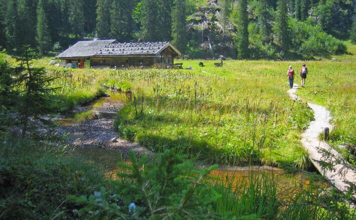 Das Watzmannhaus in fantastischer Lage