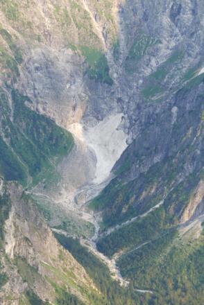 Eiskapelle (Foto vom Feuerpalfen aus)