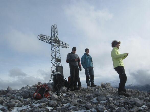 Gipfelkreuz großes Teufelshorn