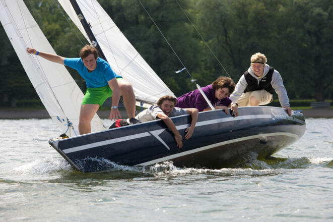 Segeltörn auf dem Chiemsee
